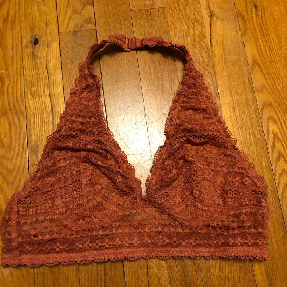 Orange bralette